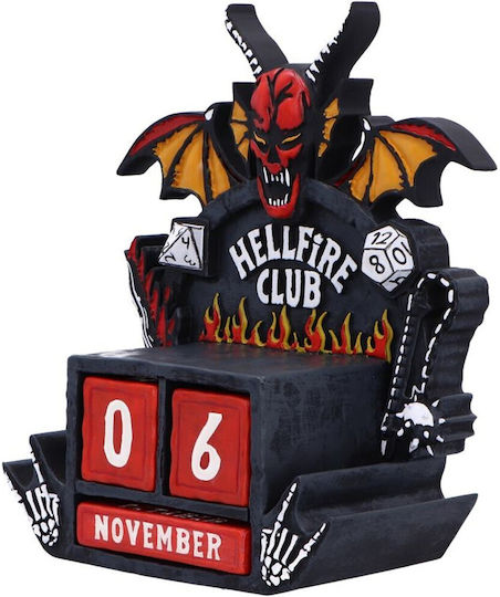 Nemesis Now Stranger Things Hellfire Club Perpetual Calendar B7350c25