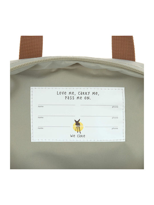 Laessig Little Gang School Bag Backpack Elementary, Elementary Khaki
