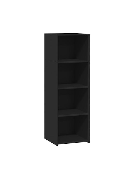 Black Bookcase 40x41x124 cm