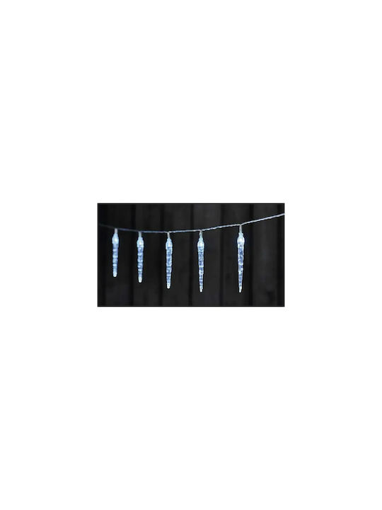 10 Λαμπάκια LED 1.35μ. Λευκά σε Σειρά