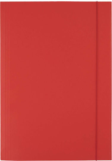 D.rect Clipboard for Paper A4 Red 1pcs