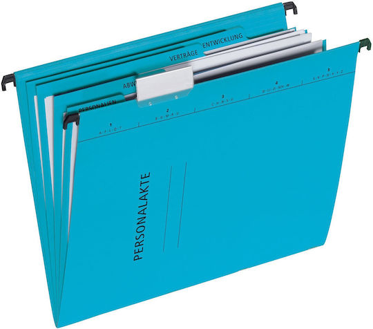 Pagna Briefcase Personalakte 5 Fächer Blau