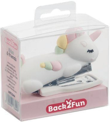 Children's Handheld Stapler No.10 Miquelrius Back2fun Unicorn Mr13344
