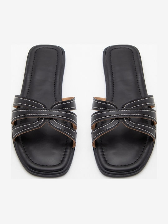 Women's Flat Sandals Black