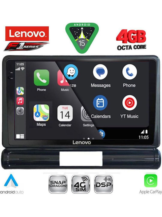 Lenovo Car Audio System for Citroen C3 / DS3 2016 Bluetooth USB WiFi GPS Apple CarPlay Android Auto with 9" Touch Screen