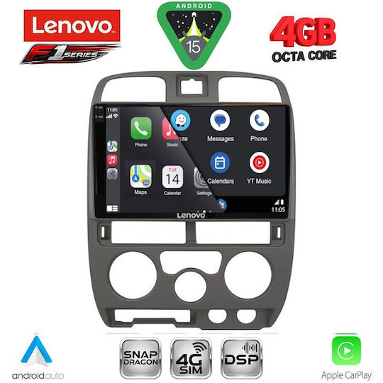 Lenovo Car Audio System Isuzu D-Max 2002-2008 Bluetooth USB WiFi GPS Apple CarPlay Android Auto with 9" Touch Screen