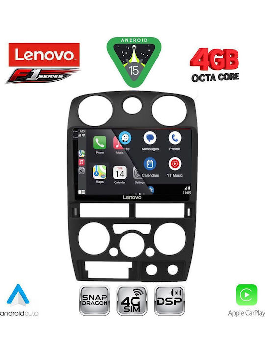 Lenovo Car Audio System Isuzu D-Max 2008-2012 Bluetooth USB WiFi GPS Apple CarPlay Android Auto with 9" Touch Screen