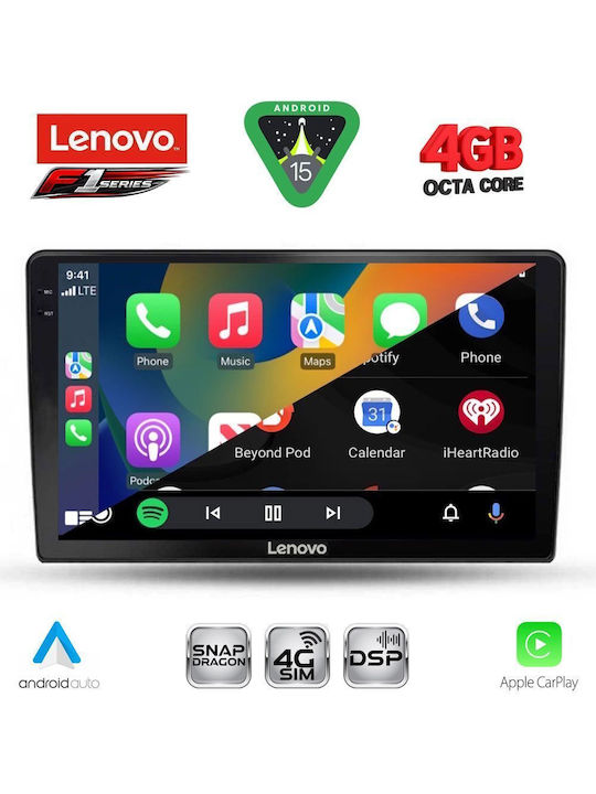 Lenovo Car Audio System for Kia Ceed 2009-2012 Bluetooth USB WiFi GPS Apple CarPlay Android Auto with 9" Touch Screen