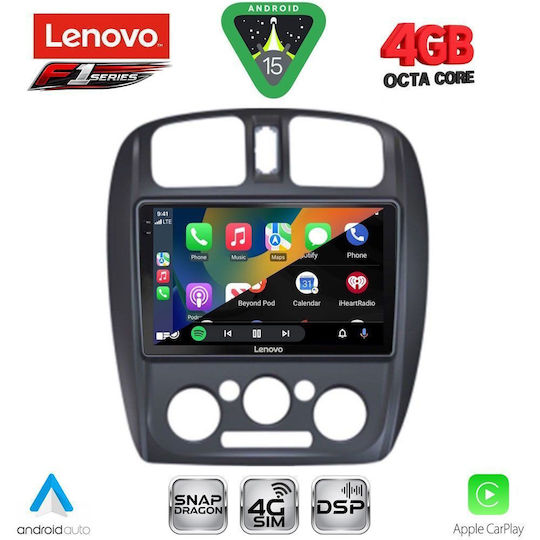 Lenovo Car Audio System for Mazda 323 1998-2004 Bluetooth USB WiFi GPS Apple CarPlay Android Auto with 9" Touch Screen