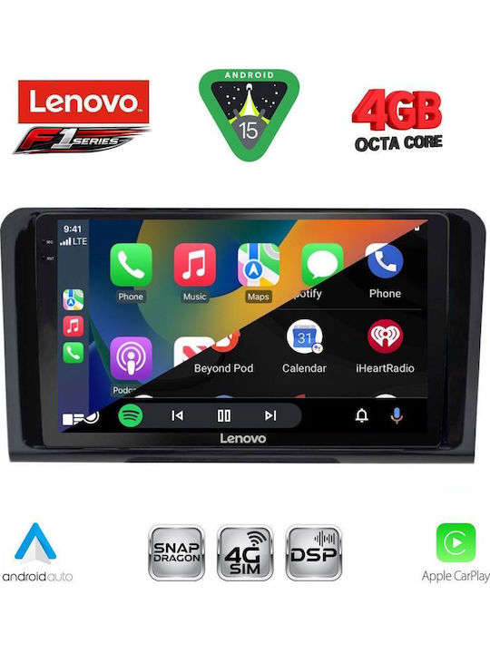 Lenovo Car Audio System for Mercedes-Benz ML / GL Class 2005-2011 (Bluetooth/USB/WiFi/GPS/Apple CarPlay/Android Auto) with 9" Touch Screen