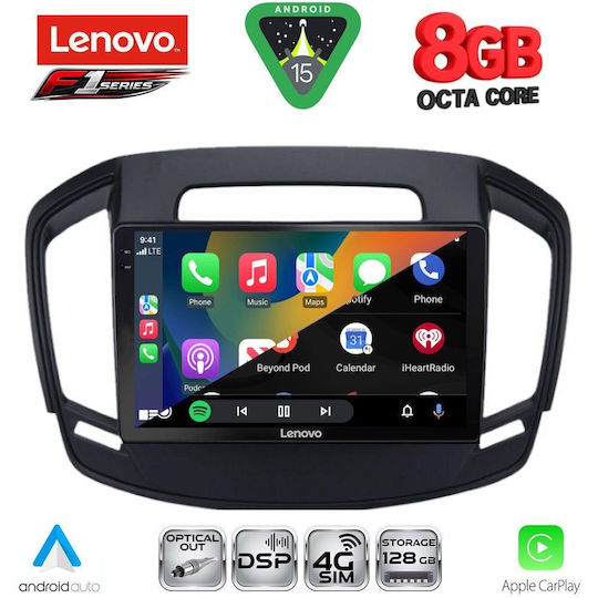 Lenovo Car Audio System for Opel Insignia 2014-2017 Bluetooth USB Wi-Fi GPS Apple CarPlay Android Auto with 9-Inch Touch Screen LENOVO SSQ 9492 CPA
