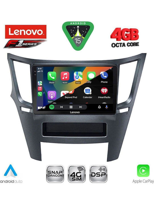 Lenovo Car Audio System for Subaru Legacy / Outback 2009-2014 Bluetooth USB WiFi GPS Apple CarPlay Android Auto with 9" Touch Screen