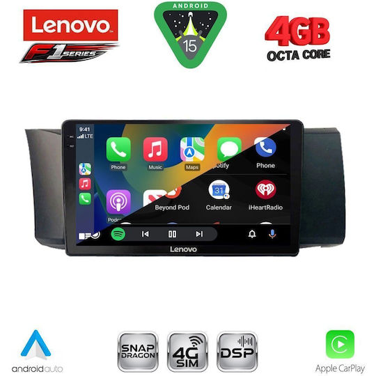 Lenovo Car Audio System for Toyota GT86 Subaru BRZ 2012 with Touch Screen 9" Bluetooth USB Wi-Fi GPS Apple CarPlay Android Auto