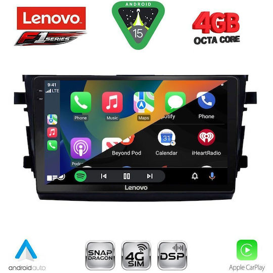 Lenovo Car Audio System for Suzuki Celerio 2015-2021 Bluetooth USB WiFi GPS Apple CarPlay Android Auto with 9" Touch Screen