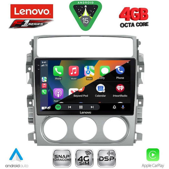 Lenovo Car Audio System for Suzuki Liana 2001-2007 Bluetooth USB WiFi GPS Apple CarPlay Android Auto with 9" Touch Screen