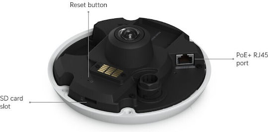 Ubiquiti G6 Pro 360 IP Überwachungskamera 12MP Wasserdicht mit Zwei-Wege-Kommunikation