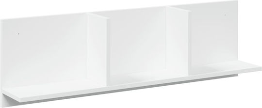Wandregal Weiß 100x16.5x30cm