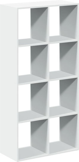 Bibliothek Weiß 69.5x29x137.5cm