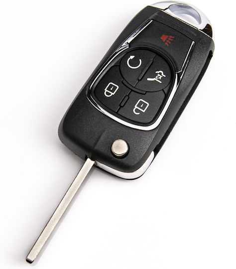Carcasă Cheie Auto cu Lamă Fără Butoane pentru Chevrolet