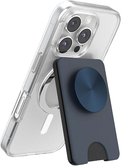 Popsockets Magsafe Stand Smartphone Popwallet Edition Elegant Design Blue