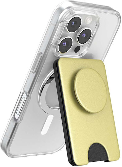 Popsockets Magsafe Support Smartphone Popwallet Premium Edition Gold