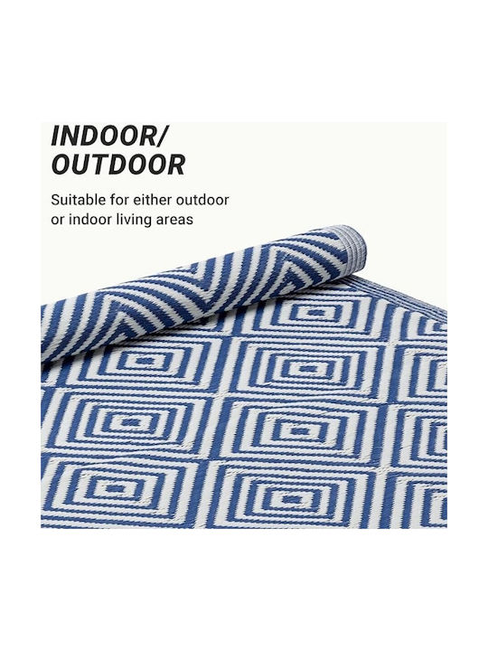 Jemidi24 Covor De Exterior 120x180cm Albastru Jemidi24 Covor De Exterior 120x180cm Albastru