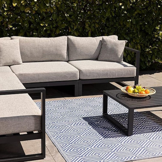 Jemidi24 Χαλί Εξωτερικού Χώρου Ορθογώνιο Blue 120x180cm