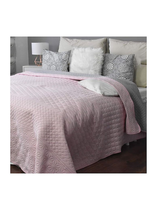 Homelevel Κουβερλί Υπέρδιπλο Pink 220x240cm