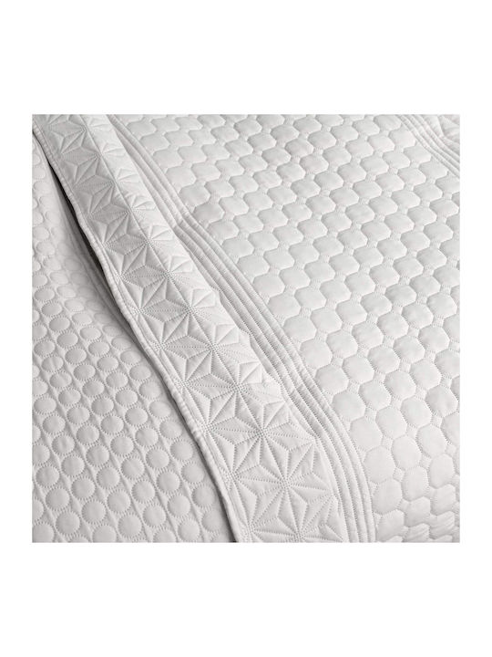 Homelevel Double Coverlet White 240x260cm