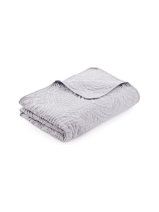 Homelevel Κουβερλί Διπλό Light Gray 200x220cm