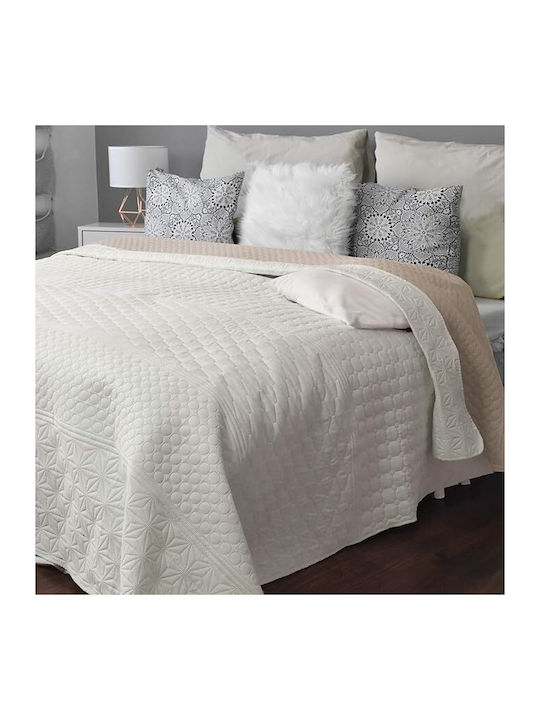 Homelevel Κουβερλί Υπέρδιπλο Beige 220x240cm