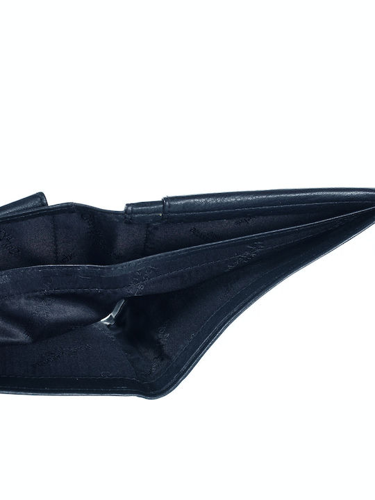 Δερμάτινο Ανδρικό Πορτοφόλι με RFID Μπλε