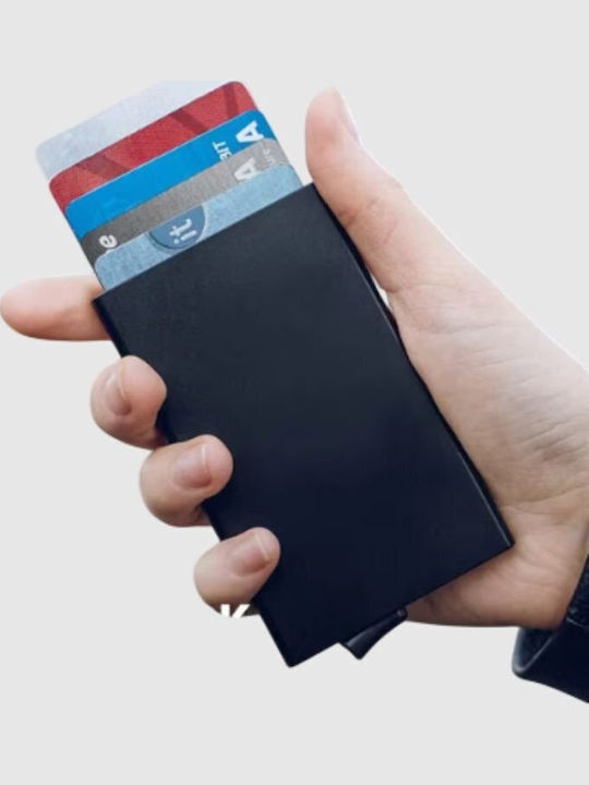 Herrenbrieftasche Karten Schwarz