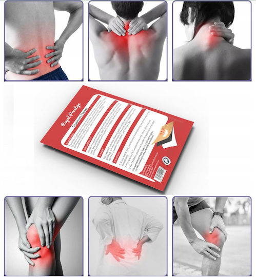 Royal Prestige Thermal Patches for Muscle Pain & Joints 8 Pieces