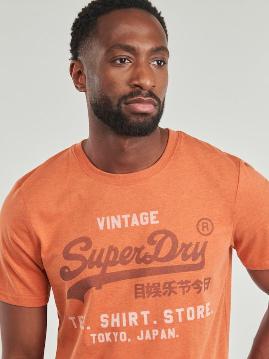Heritage T-Shirt Rost Orange Marl