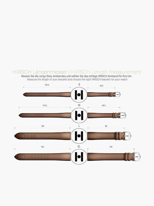 Hirsch Louisianalook Alligator Leather Strap Blue 20mm