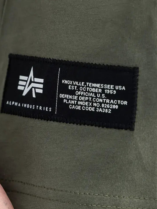 Label Backprint T-shirt Dark Olive 258505-142