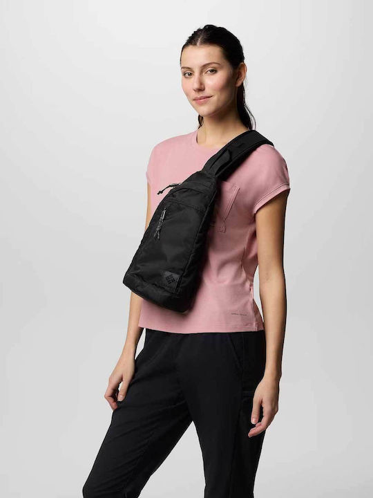 Herren Brusttasche Schwarz
