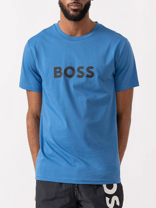 Boss T-shirt Turquoise