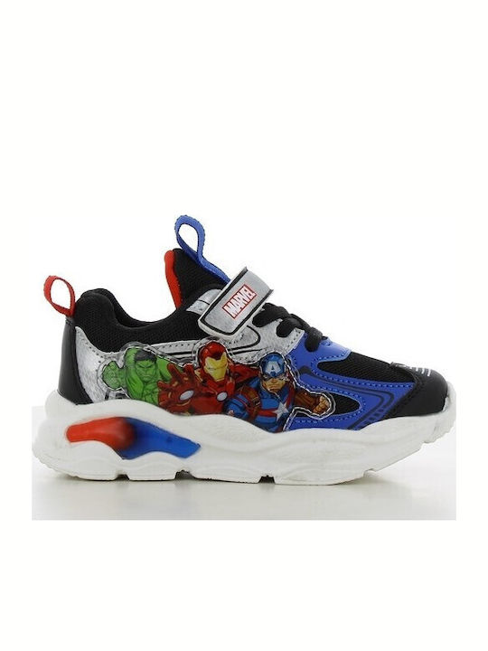Παιδικά Sneakers με Σκρατς & Φωτάκια Πολύχρωμα