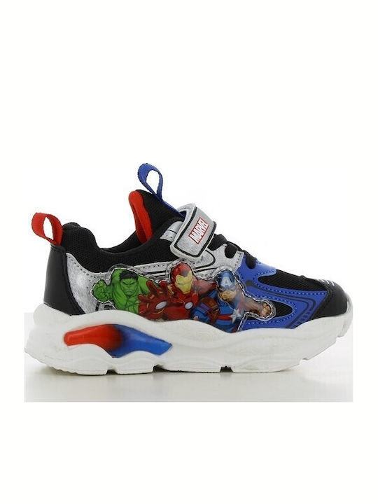 Παιδικά Sneakers με Σκρατς & Φωτάκια Πολύχρωμα