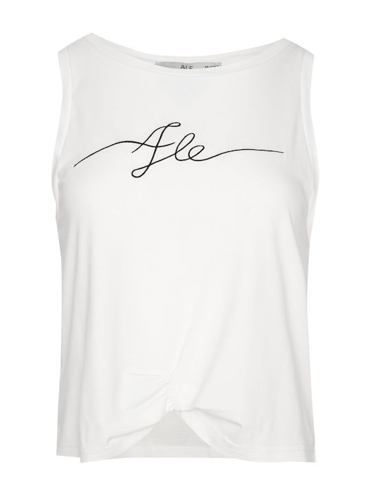 Women's Sleeveless Blouse White