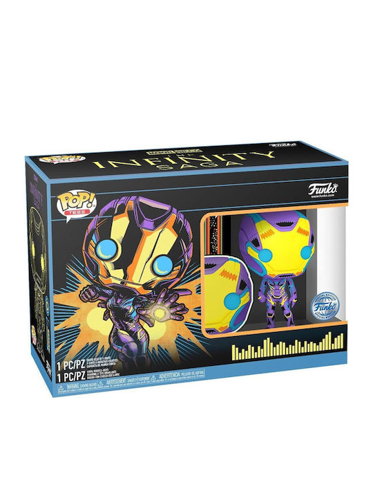 Funko Pop! Tees Marvel: Marvel - Marvel - Rescue (black Light)
