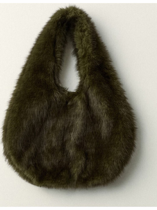 Fur Women’s Handbag Verde Militare