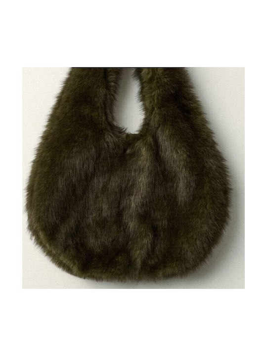 Fur Women’s Handbag Verde Militare