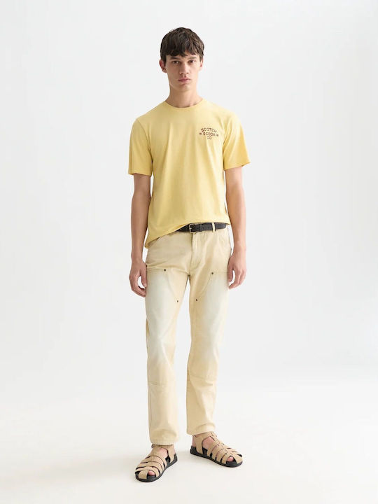 Artwork T-shirt Yellow