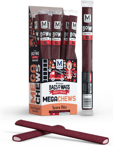 Montego Deliciu pentru câini Ureche din Grâu / Pui / Carne / Căpșuni 130gr