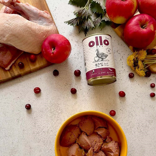 Ollo Wet Food Dogs with Duck 400gr