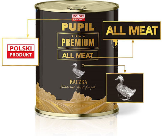 Dog Food Υγρή Τροφή Σκύλων με Κρέας και Πάπια χωρίς Σιτηρά 800gr