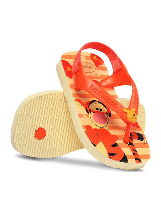 Șlapi Pentru Copii Flip Flops Portocalii